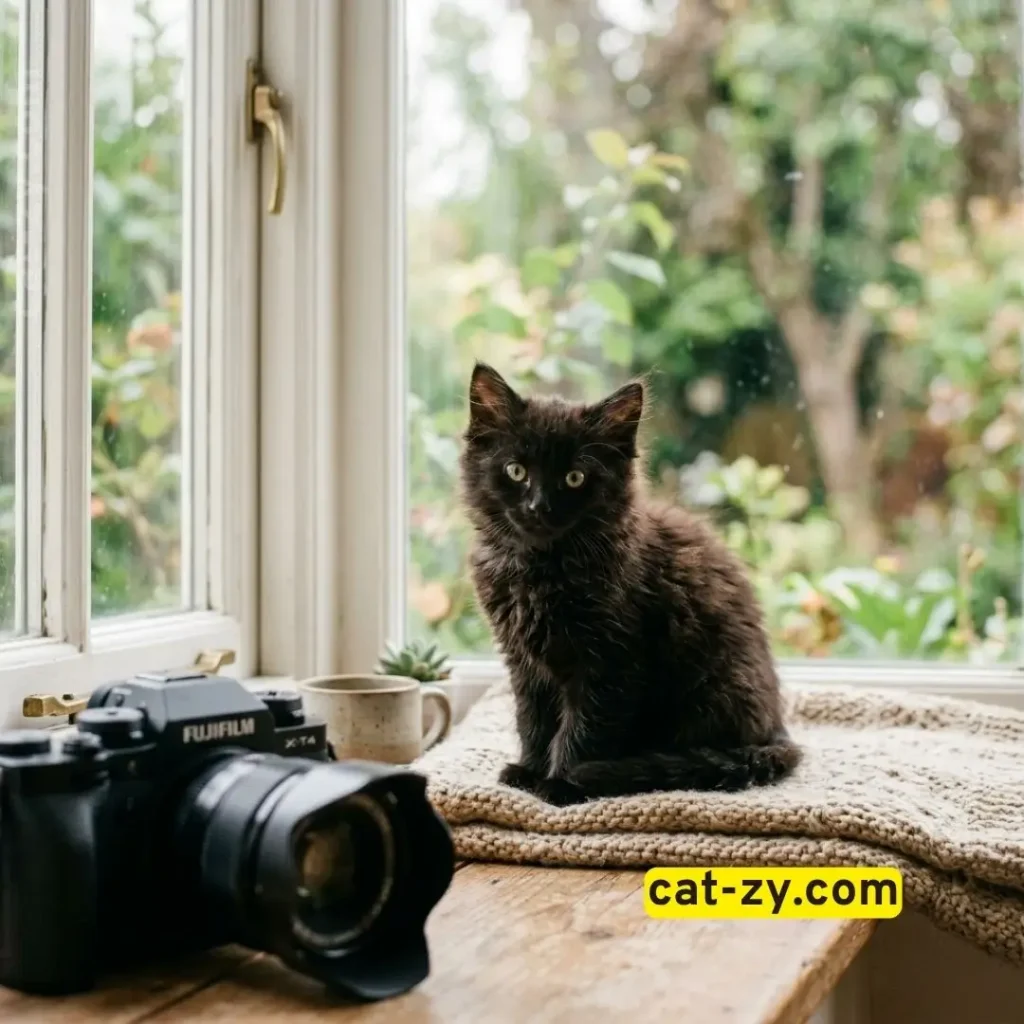 Black Kittens for Adoption cat-zy photography
