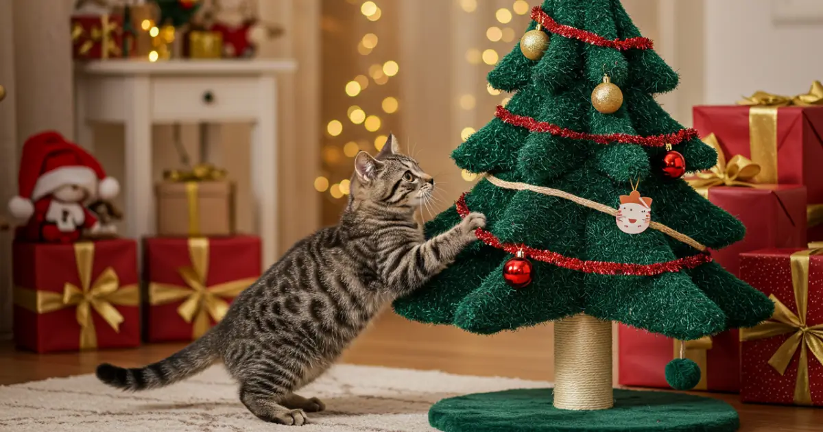 Christmas Tree Cat Scratcher Ideas