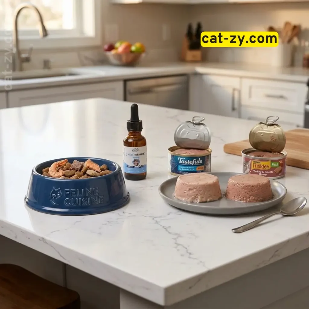 A direct comparison between premium brands, kitten formulas, and friskies pate by cat-zy.