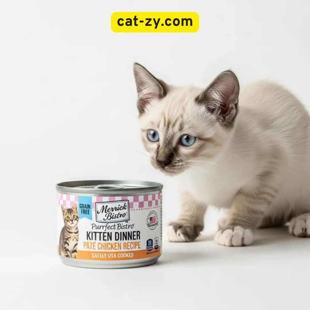 Merrick Purrfect Bistro Kitten Dinner _ cat-zy