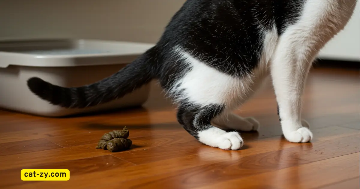 why is my cat pooping outside the litter tray