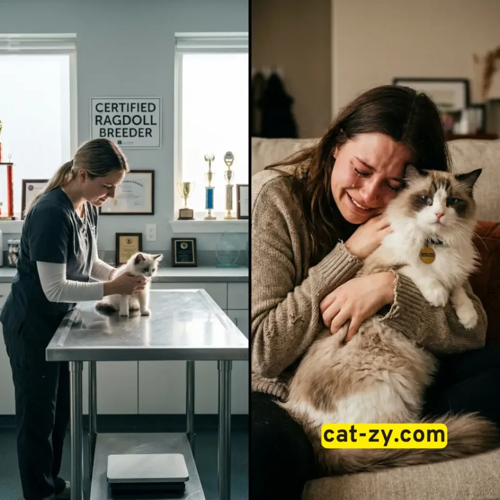 Comparing rescue and breeder options for Ragdoll cats for adoption, cat-zy.