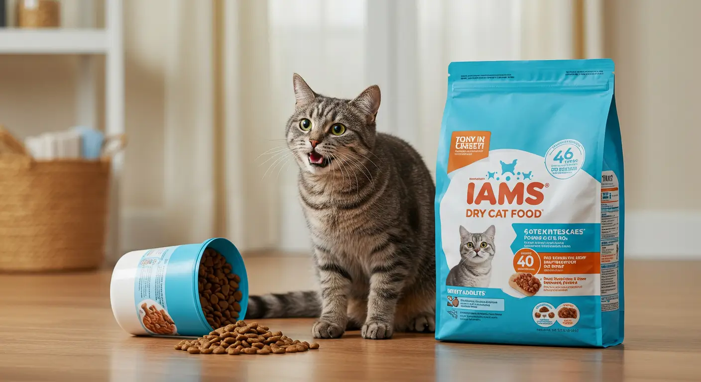 Iams Dry Cat Food _ cat-zy