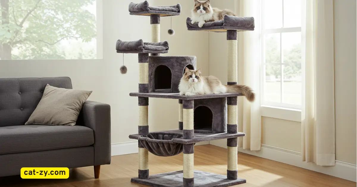 Large Cat Trees for Big Cat
