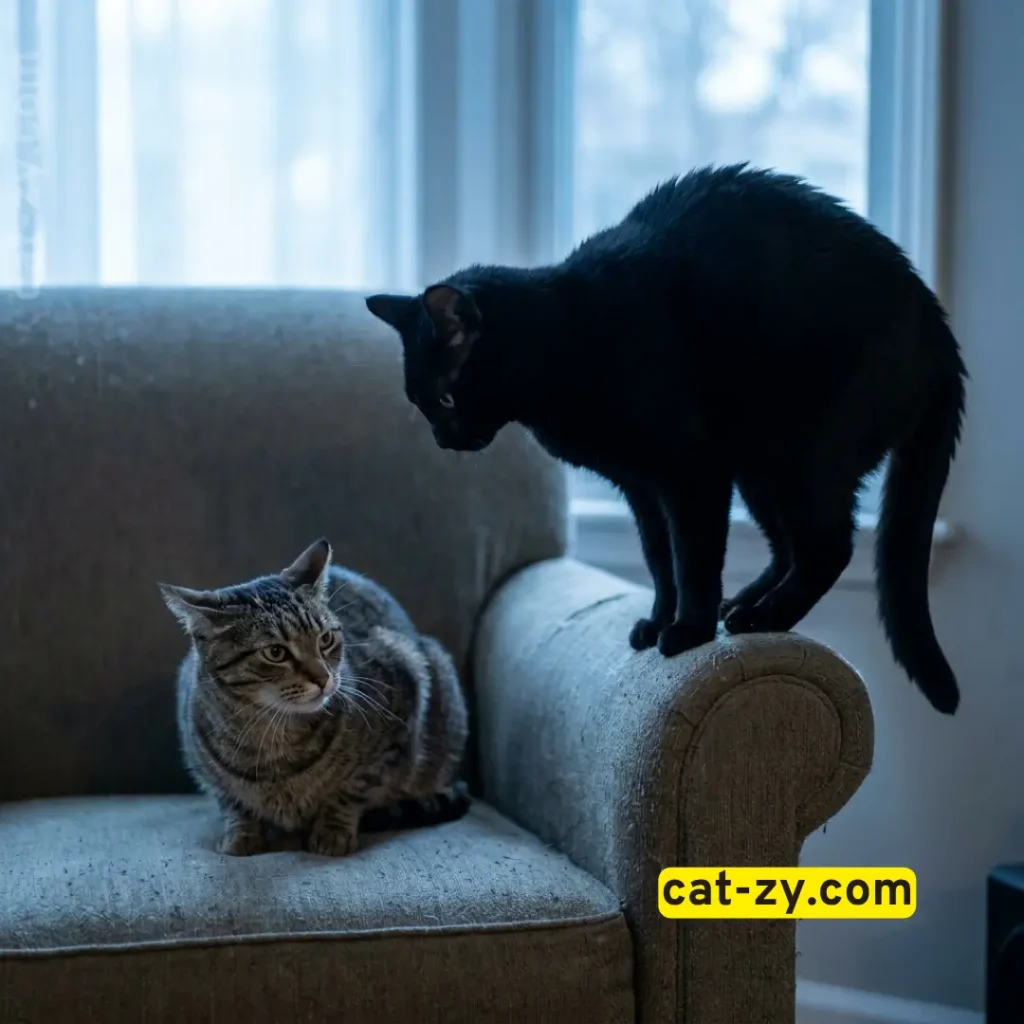 Identifying signs of aggressive grooming and behavior problems, analyzed by cat-zy.