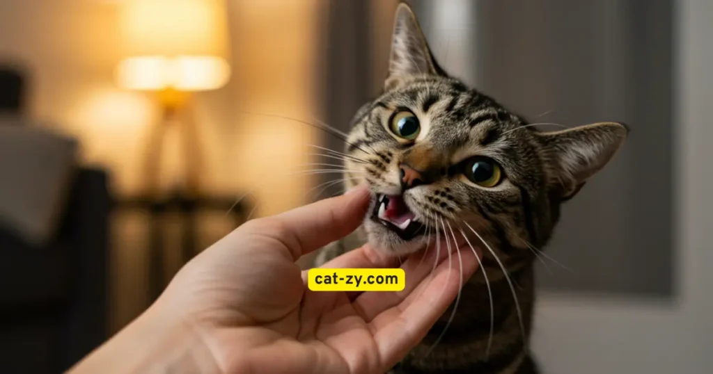Why Does My Cat Bite Me? 7 Shocking Secrets | yellowmimish Why Does My Cat Bite Me? 7 Shocking Secrets | yellowmimish