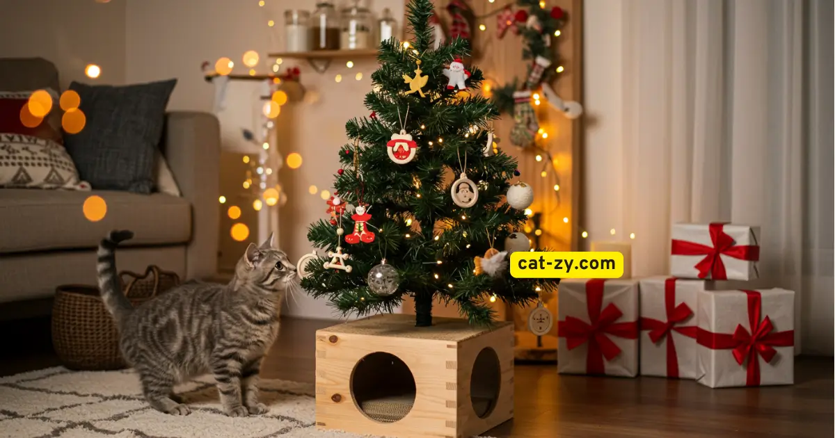 Enchanting Cat Christmas Tree Ideas for Your Feline _ cat-zy
