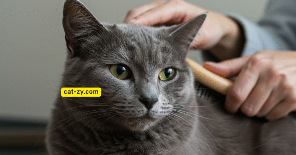 Grooming Techniques _ Grey Feline _ cat-zy