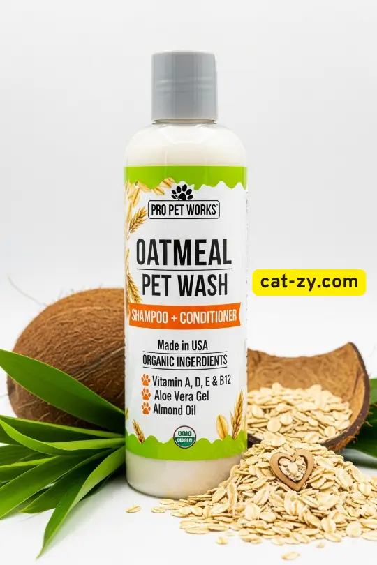 Pro Pet Works All Natural Organic Oatmeal Pet Shampoo