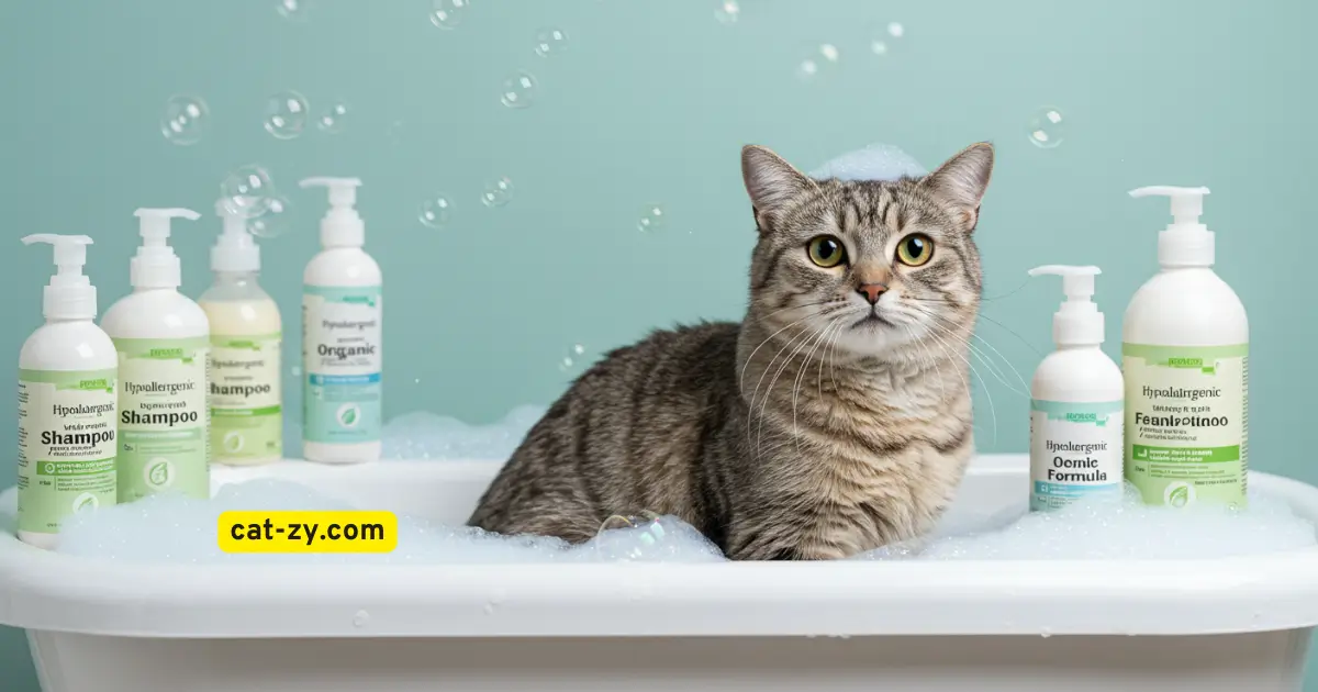 Top-Rated Cat Shampoo 5 Gentle Formulas You’ll Adore _ cat-zy