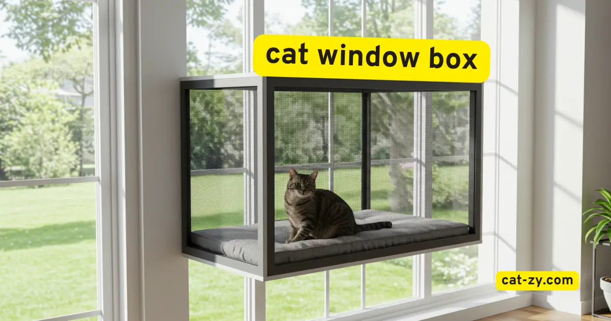 cat window box _ cat-zy