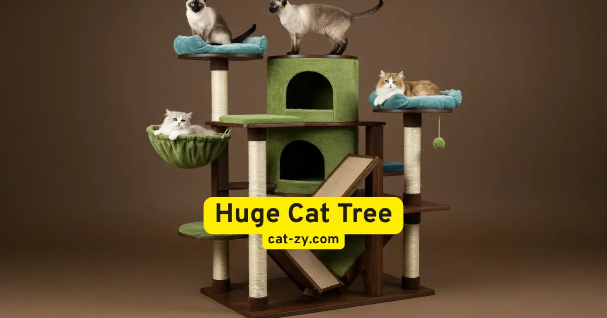 huge cat tree _ cat-zy