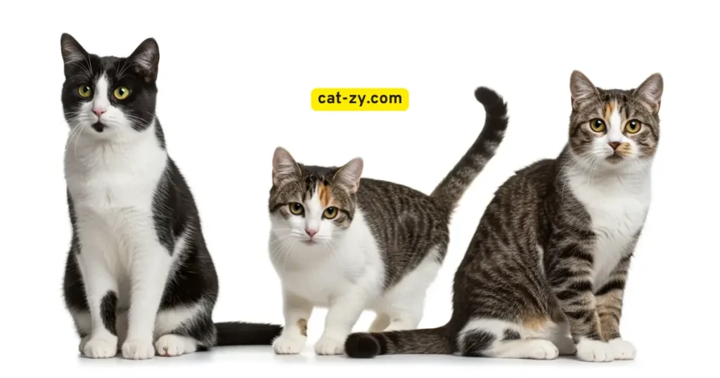 Bi-Color Patterns Section _ Cat Types by Color _ cat-zy.com
