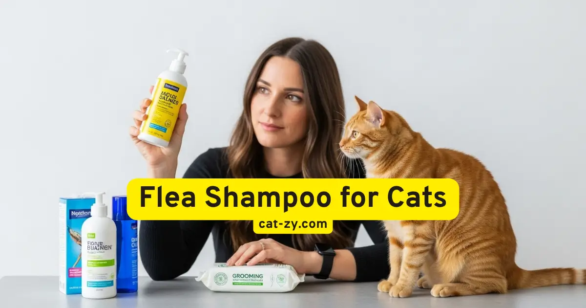 Flea Shampoo for Cats _ cat-zy.com