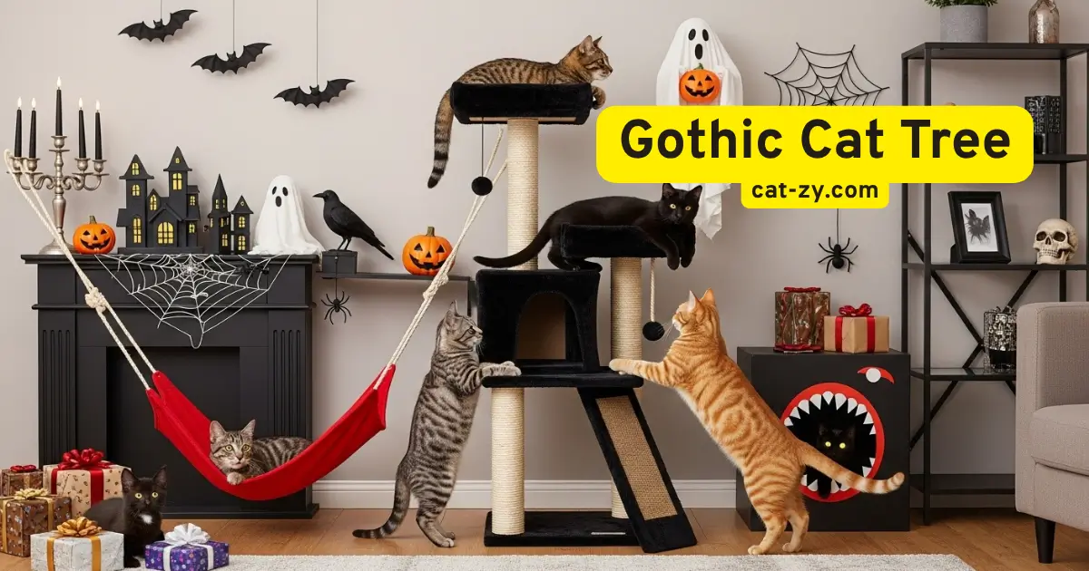 Gothic Cat Tree _ cat-zy (1)