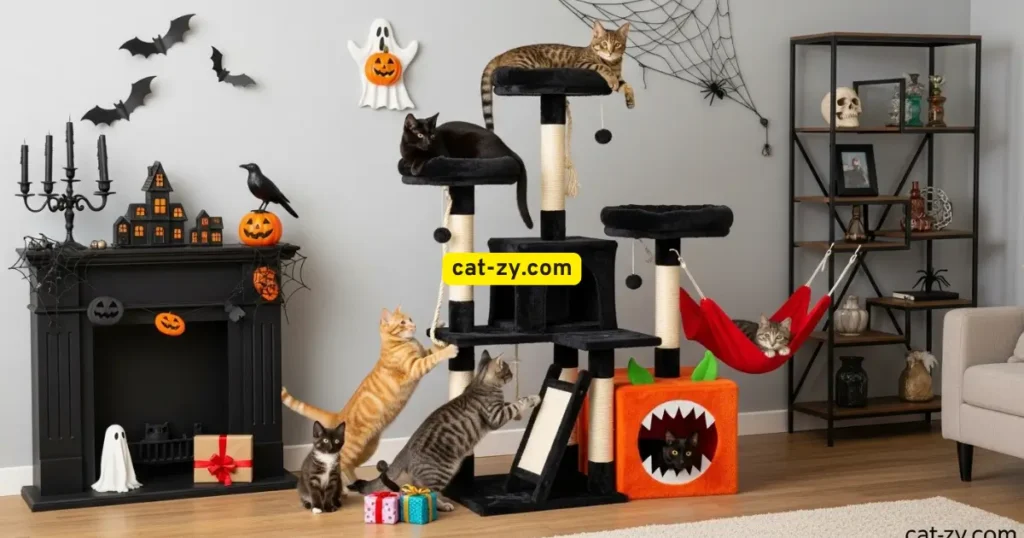 Gothic Cat Tree _ cat-zy (2)