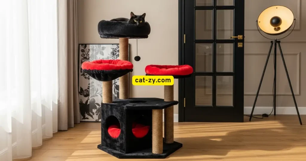 Gothic Cat Tree _ cat-zy (4)