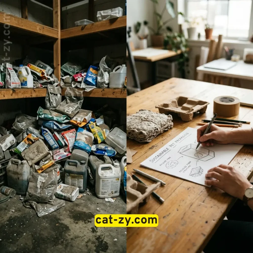 The problem that inspired the founding of sustainably yours, cat-zy