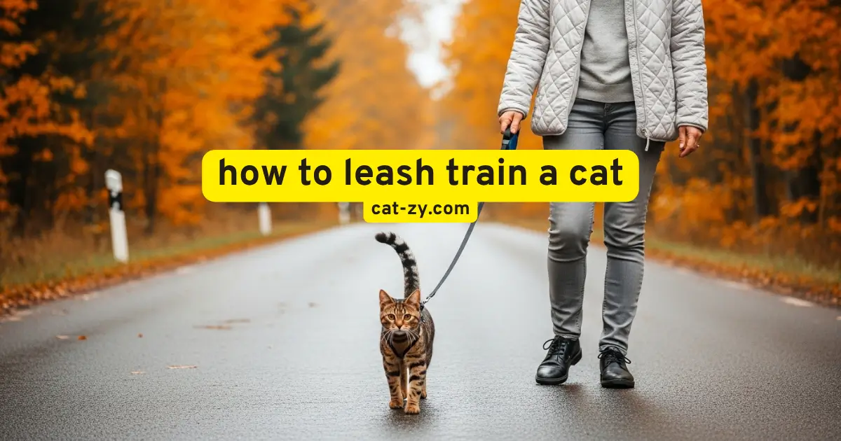 how to leash train a cat _ cat-zy.com