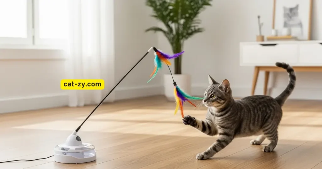 Automatic Cat Toy _ cat-zy _ Treat-Dispensing Mechanisms