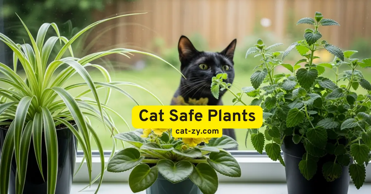 Cat Safe Plants _ cat-zy.com