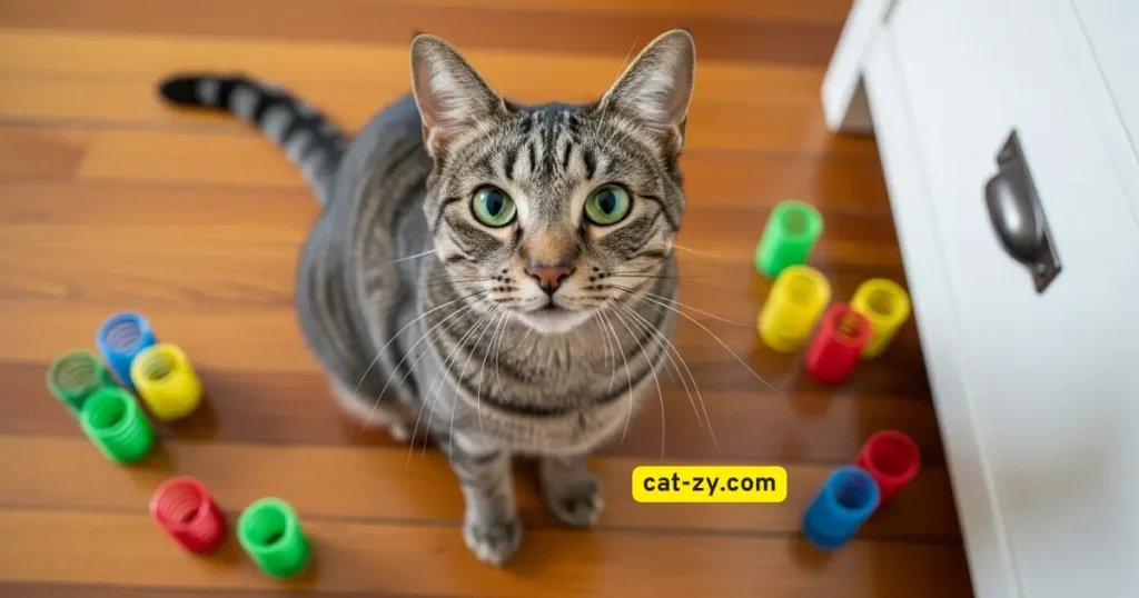 Cat Toy Springs Satisfy Hunting Instincts _ cat-zy