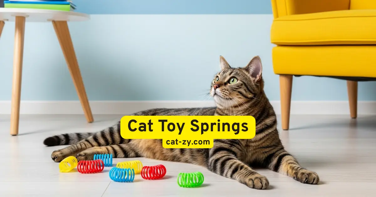 Cat Toy Springs _ cat-zy