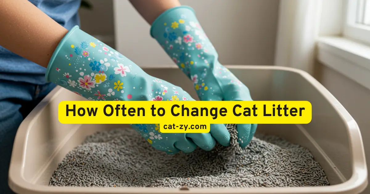 How Often to Change Cat Litter _ cat-zy