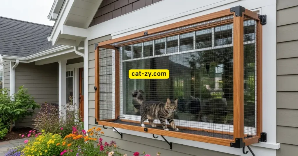 Key Benefits of Outdoor Window Cat Enclosures _ cat-zy