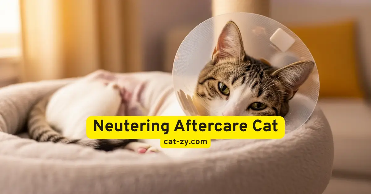 Neutering Aftercare Cat _ cat-zy