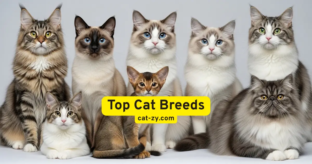 Top Cat Breeds _ cat-zy