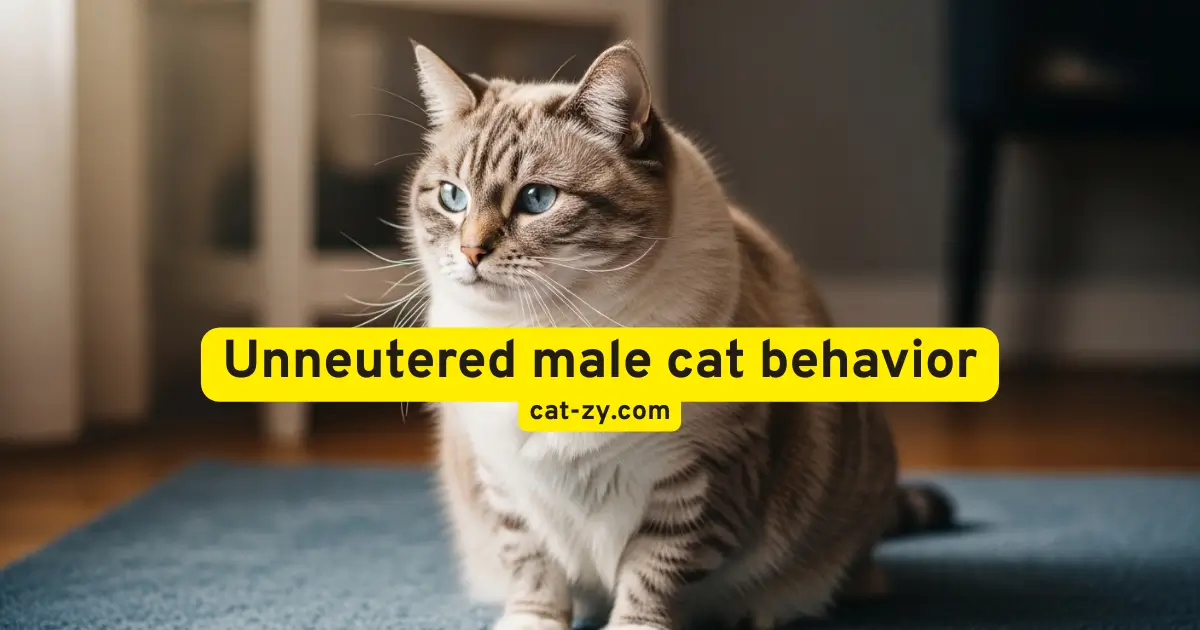 Unneutered Male Cat Behavior _ cat-zy