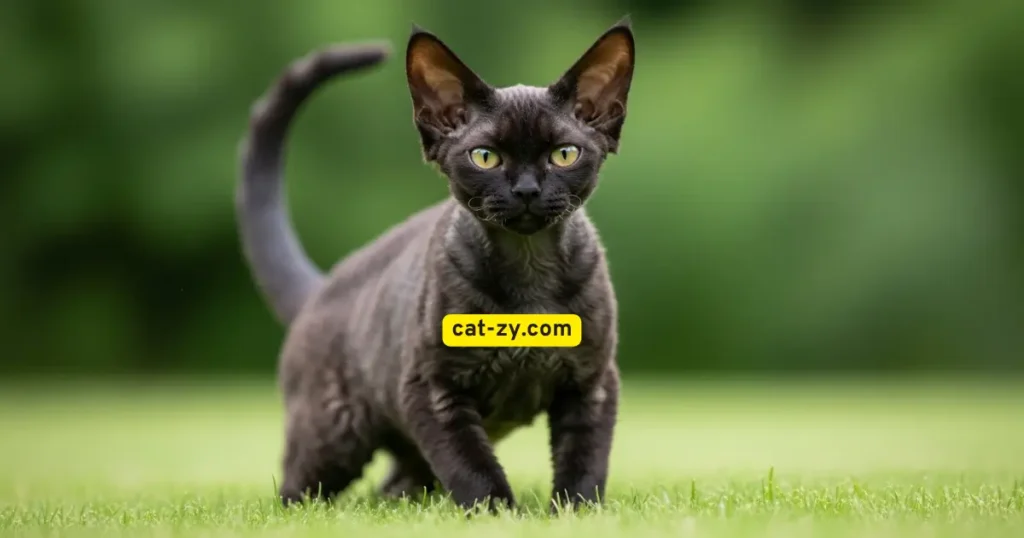 Devon Rex cat _ black cat breeds _ cat-zy