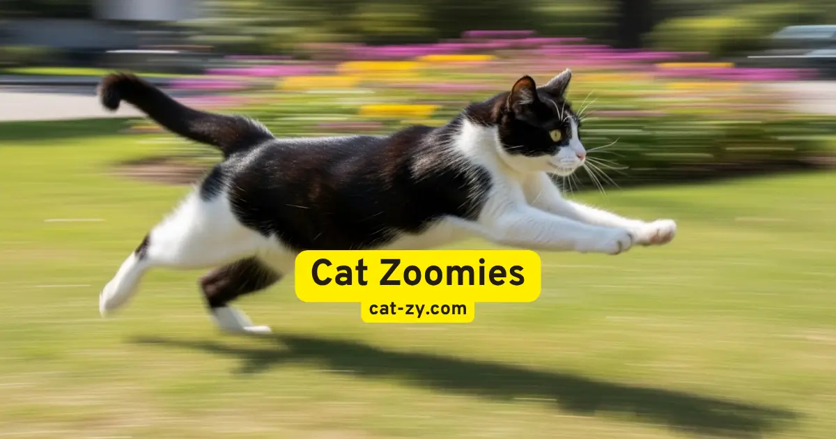 cat zoomies _ cat-zy
