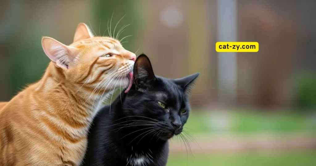 do cats groom each other _ cat-zy _ Social Hierarchy and Grooming Patterns