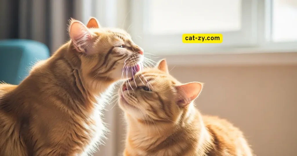 do cats groom each other _ cat-zy _ The Profound Significance of Feline Mutual Grooming