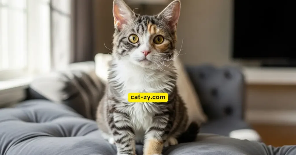 American Wirehair _ curly hair cat _ cat-zy