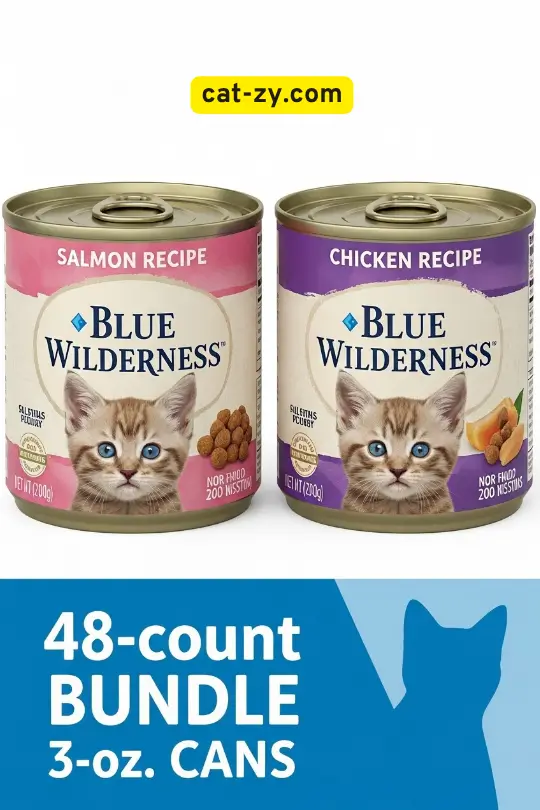 Blue Buffalo Wilderness High Protein Cat Wet Food _ cat-zy