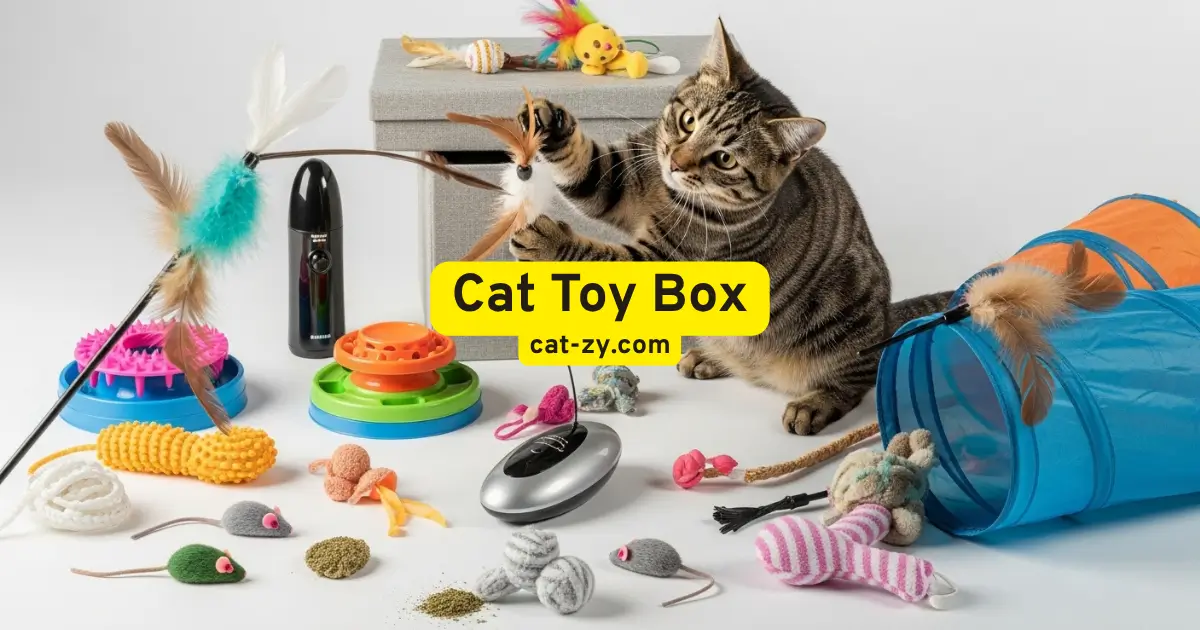 Cat Toy Box _ cat-zy