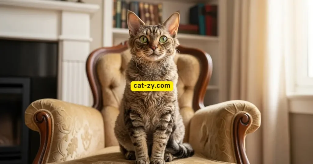 LaPerm _ curly hair cat _ cat-zy