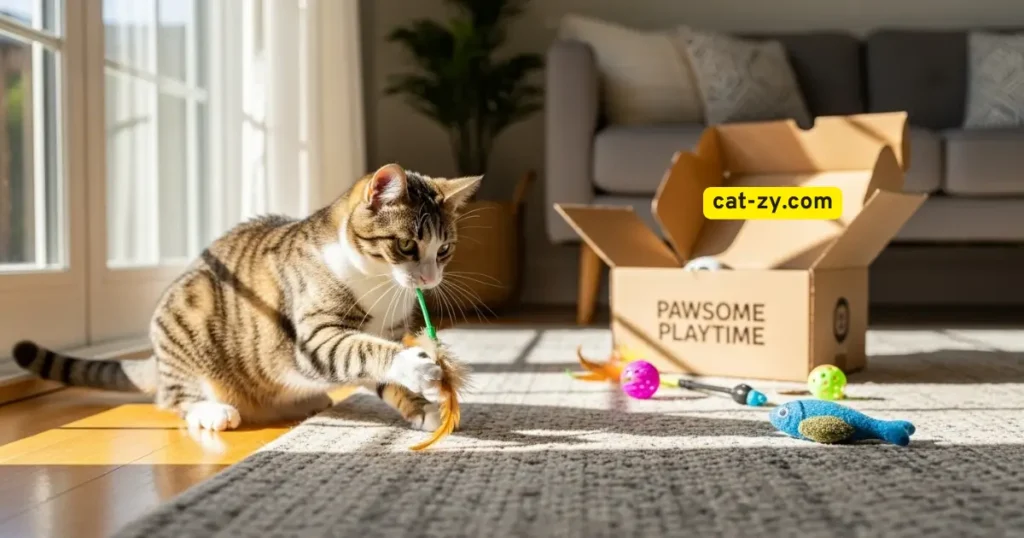 Psychological Benefits Of BarkBox for Cats _ cat-zy