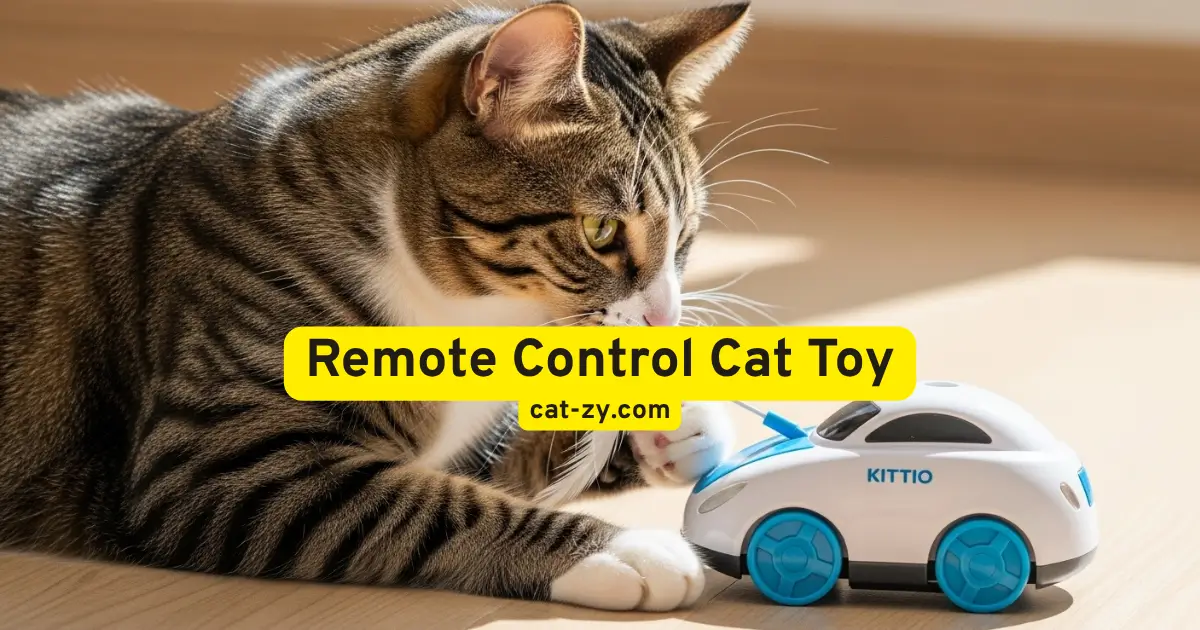 Remote Control Cat Toy _ cat-zy