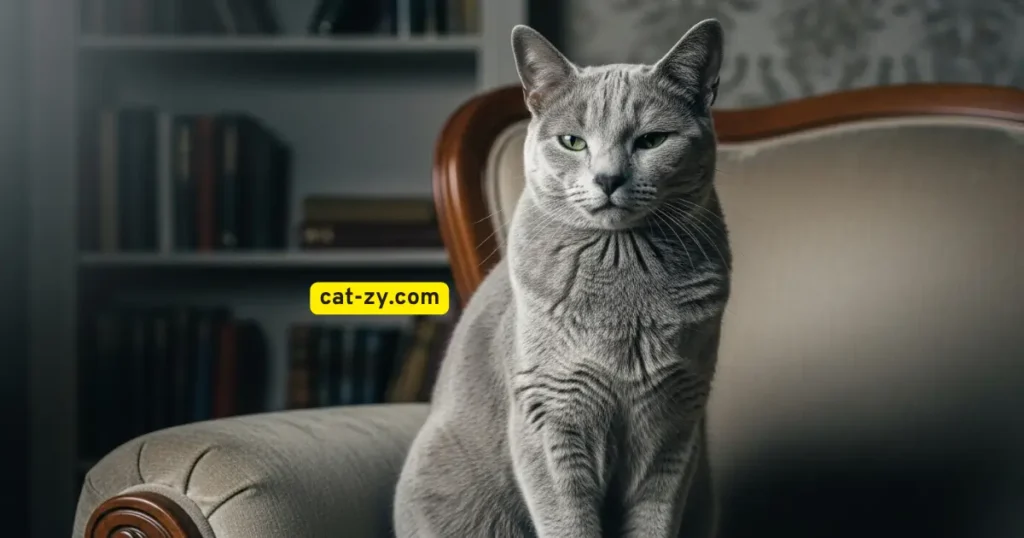 The Russian Blue _ Cats That Dont Shed _ cat-zy