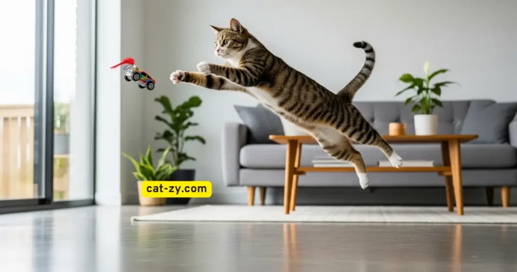 They Provide Essential Physical Exercise _ Remote Control Cat Toy _ cat-zy