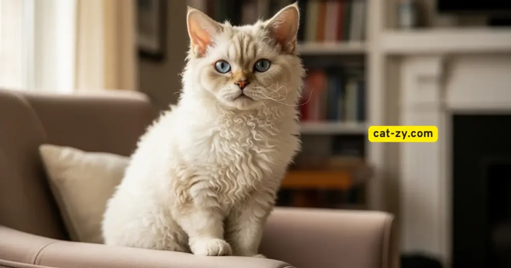 selkirk rex _ curly hair cat _ cat-zy