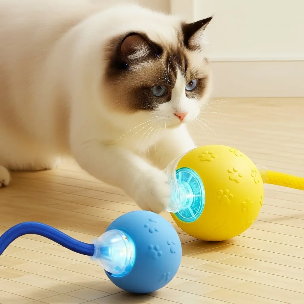 3PCS Smart Interactive Cat Toy _ cat-zy