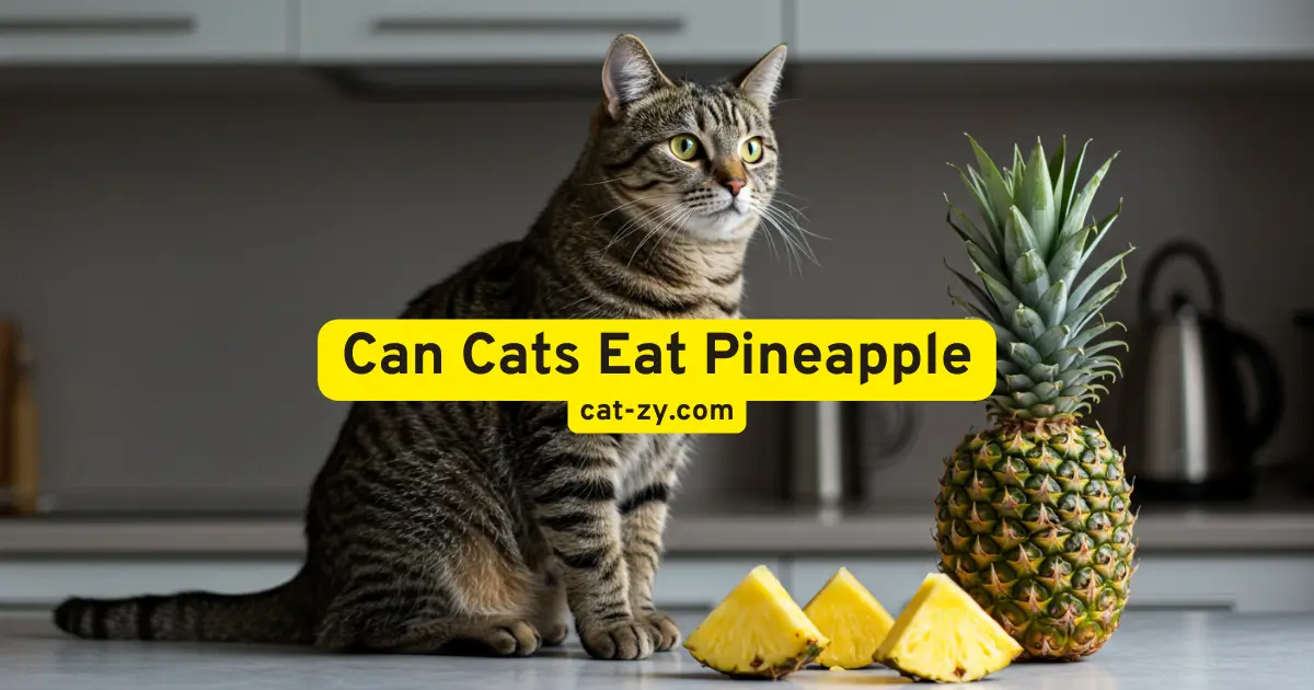 Can Cats Eat Pineapple _ cat-zy
