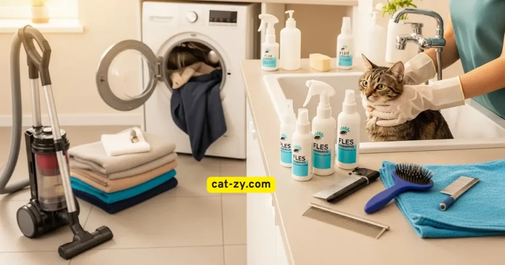 Cat Flea Shampoo Alone Is Rarely a Complete Solution _ cat-zy