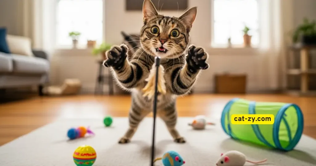 Choosing Ideal Moving Cat Toys _ cat-zy