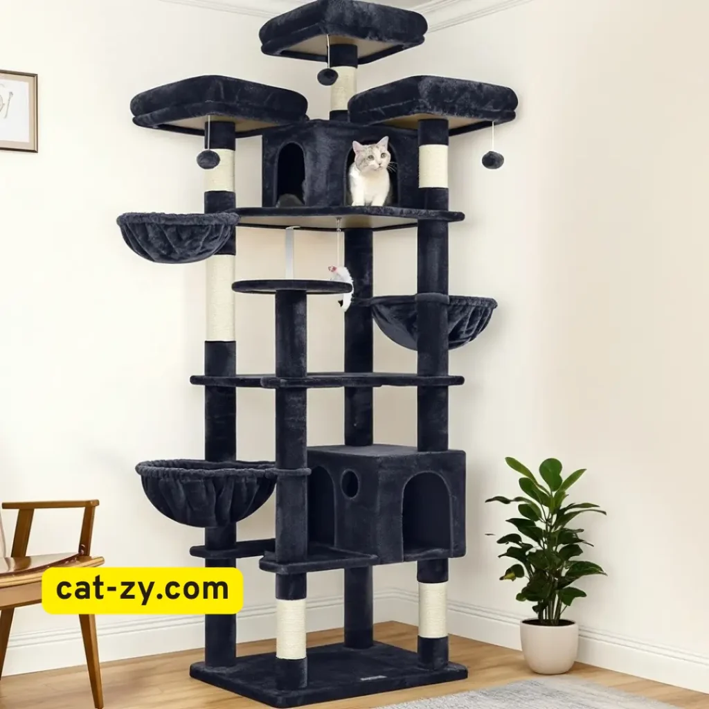 Multi-Platform Towers _ big cat tree _ cat-zy